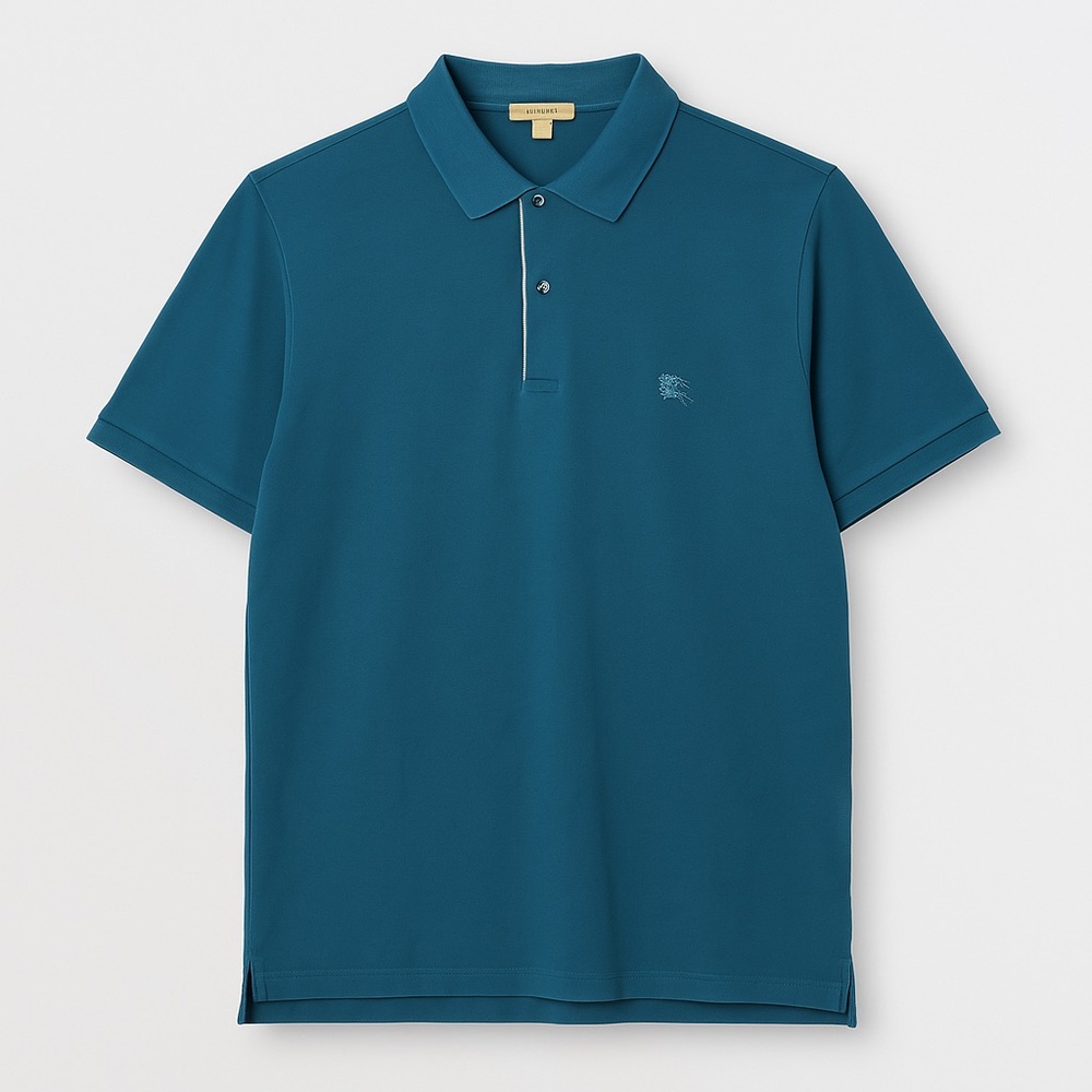 Burberry Teal Polo Shirt